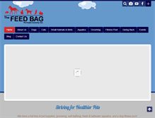 Tablet Screenshot of feedbagpetsupply.com